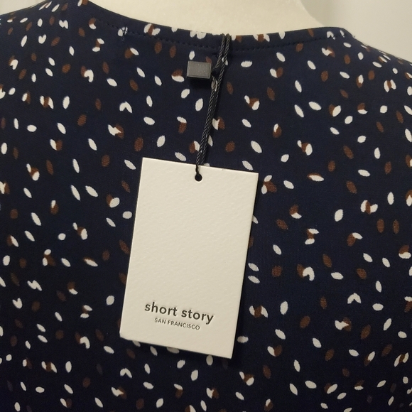 NWT Petite Assembly Vneck Faux Wrap Knit Top Size LP - Picture 5 of 10